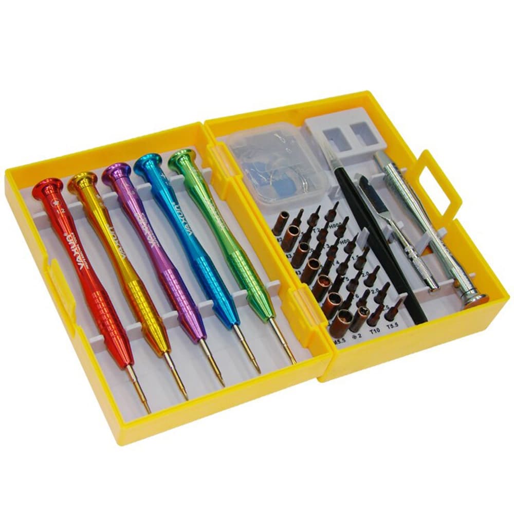 Kit Diversas Ferramentas Chaves Precisão Profissional Reparo Celular Tablet PC Eletrônio Yaxun 6300