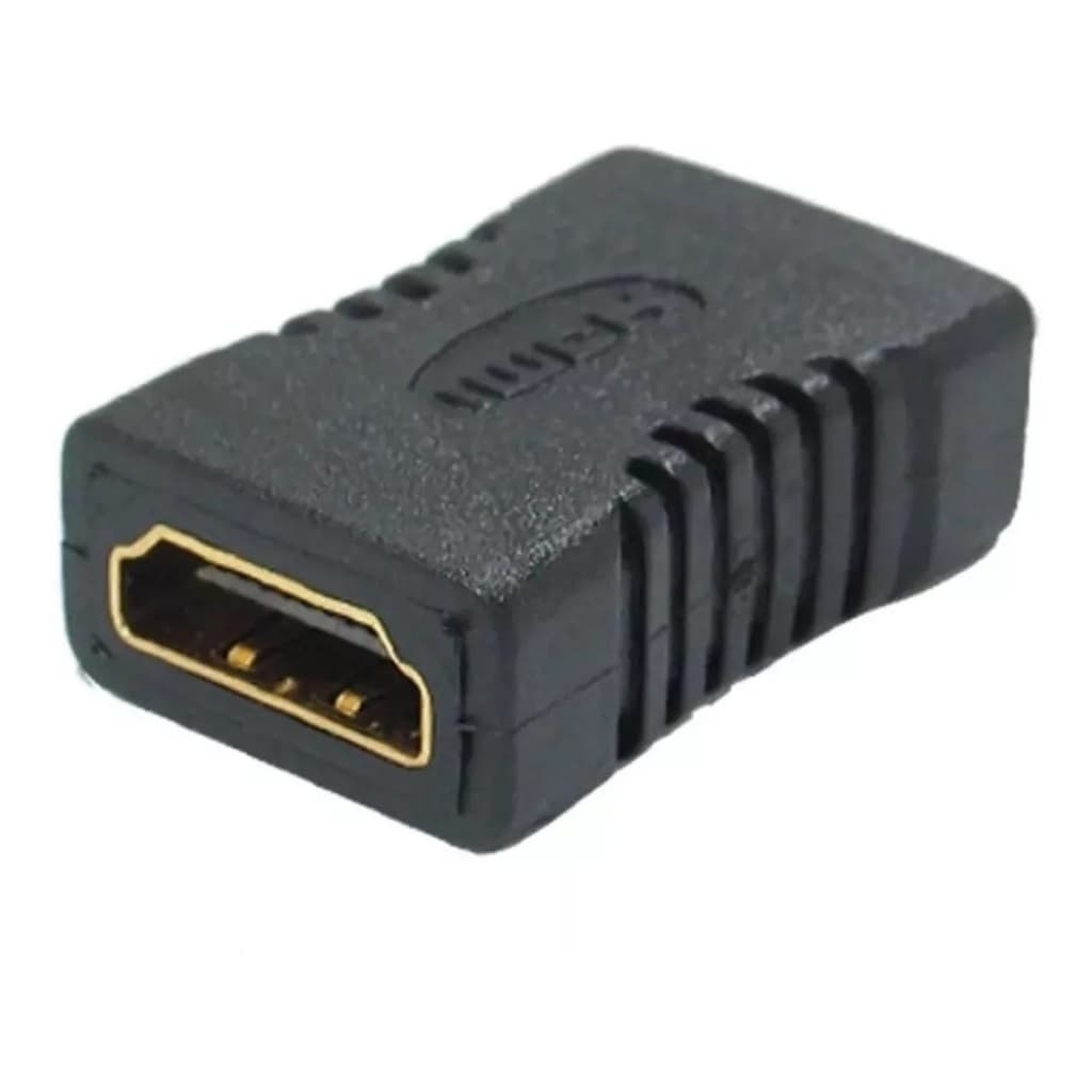 Adaptador Hdmi Femea X Femea Emenda Extensor Conector D Cabo