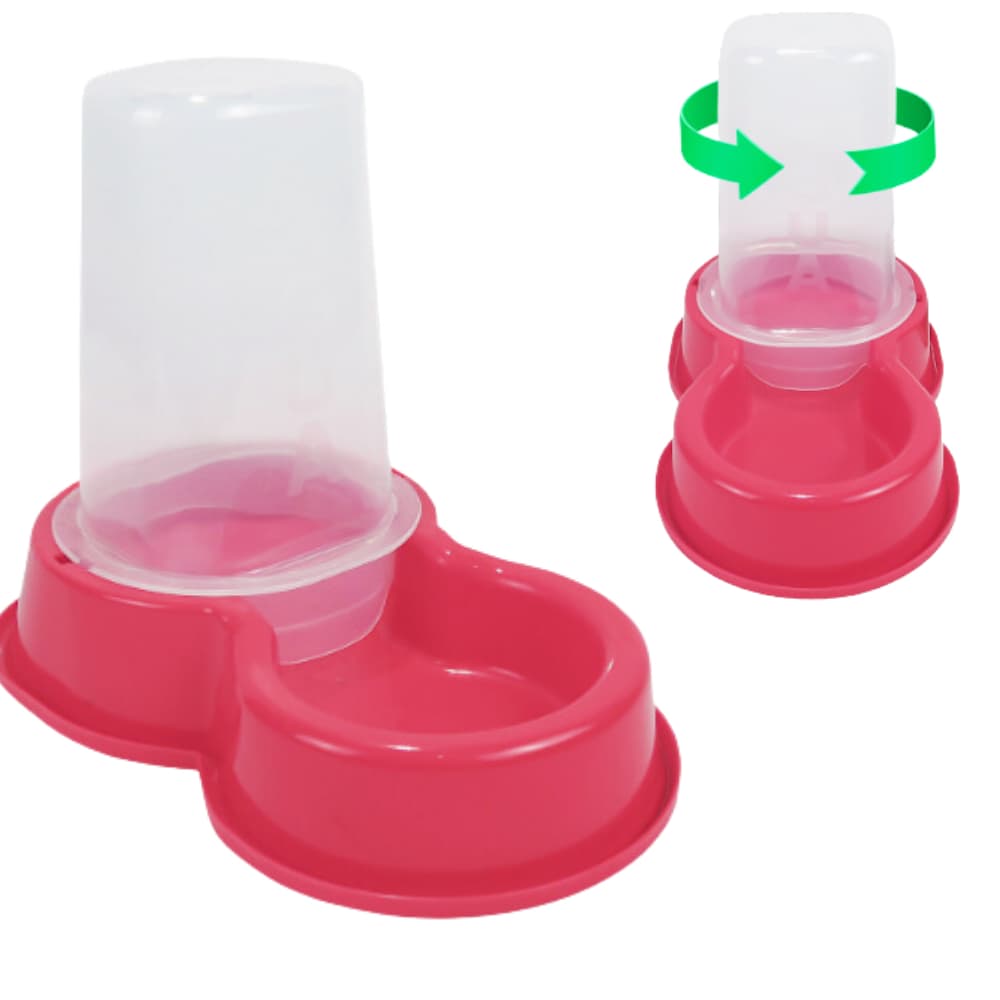 Comedouro E Bebedouro Automático Para Cães Gato Antiformigas