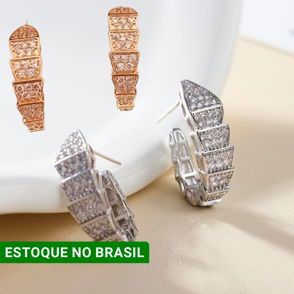 Brincos cravejado zircônia cabeça de cobra brincos para mulheres deslumbrante brilhante