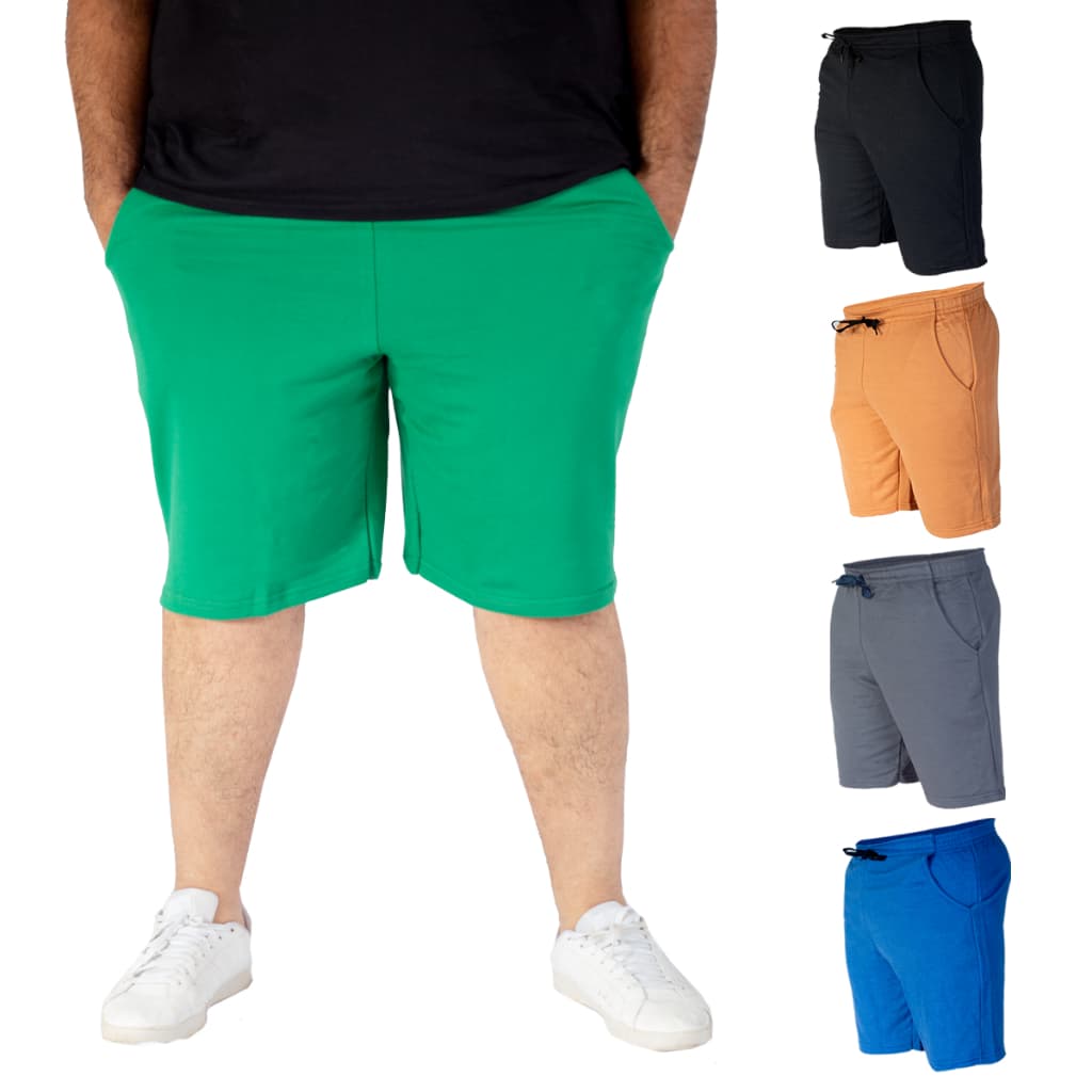 Kit 4 Moletom Maculinas Plus Size Algodão - Poliéster
