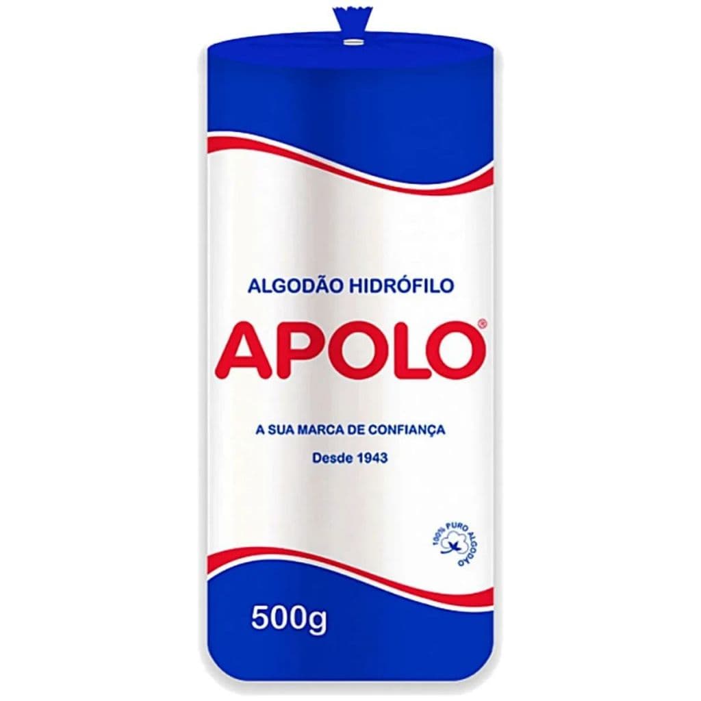 Algodão Hidrófilo em Rolo Apolo 500g