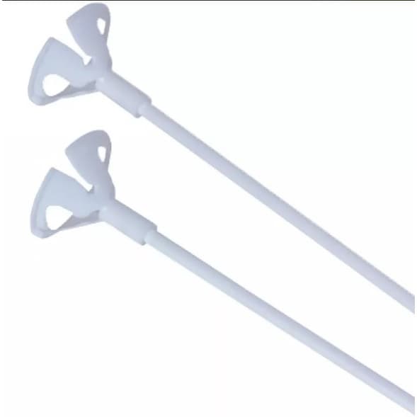 kit c/200 Vareta Pega Balão 30cm Suporte Hastes Balões Bexigas