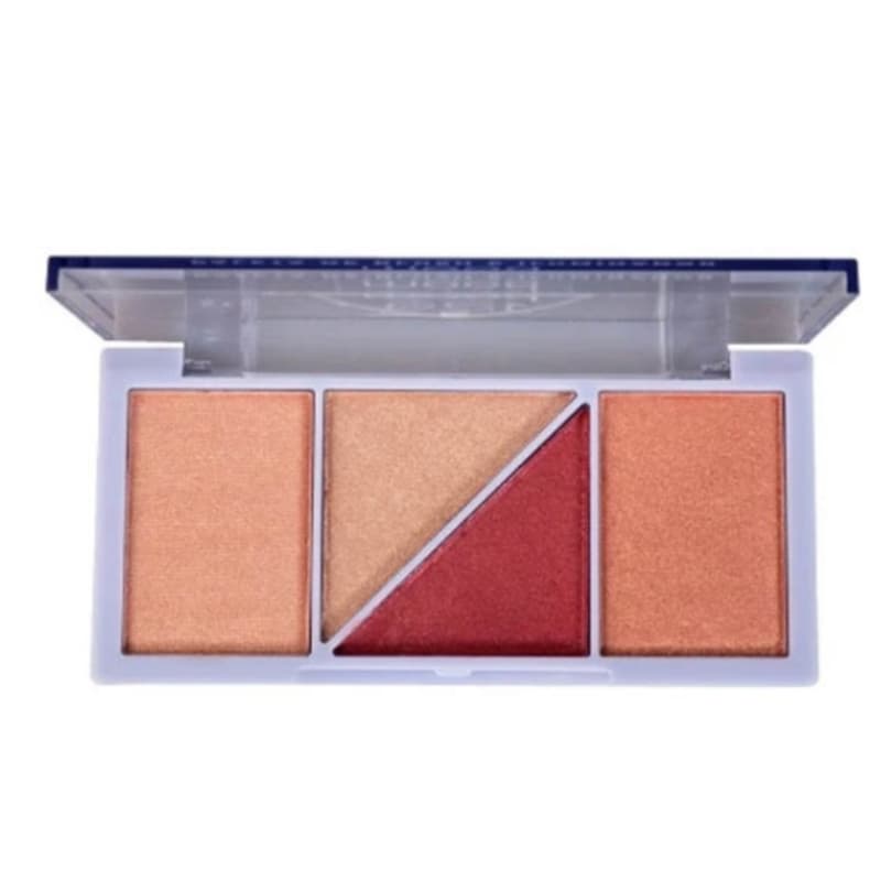 Paleta de Blush e Iluminador Ruby Rose Feels Mood Hb7529
