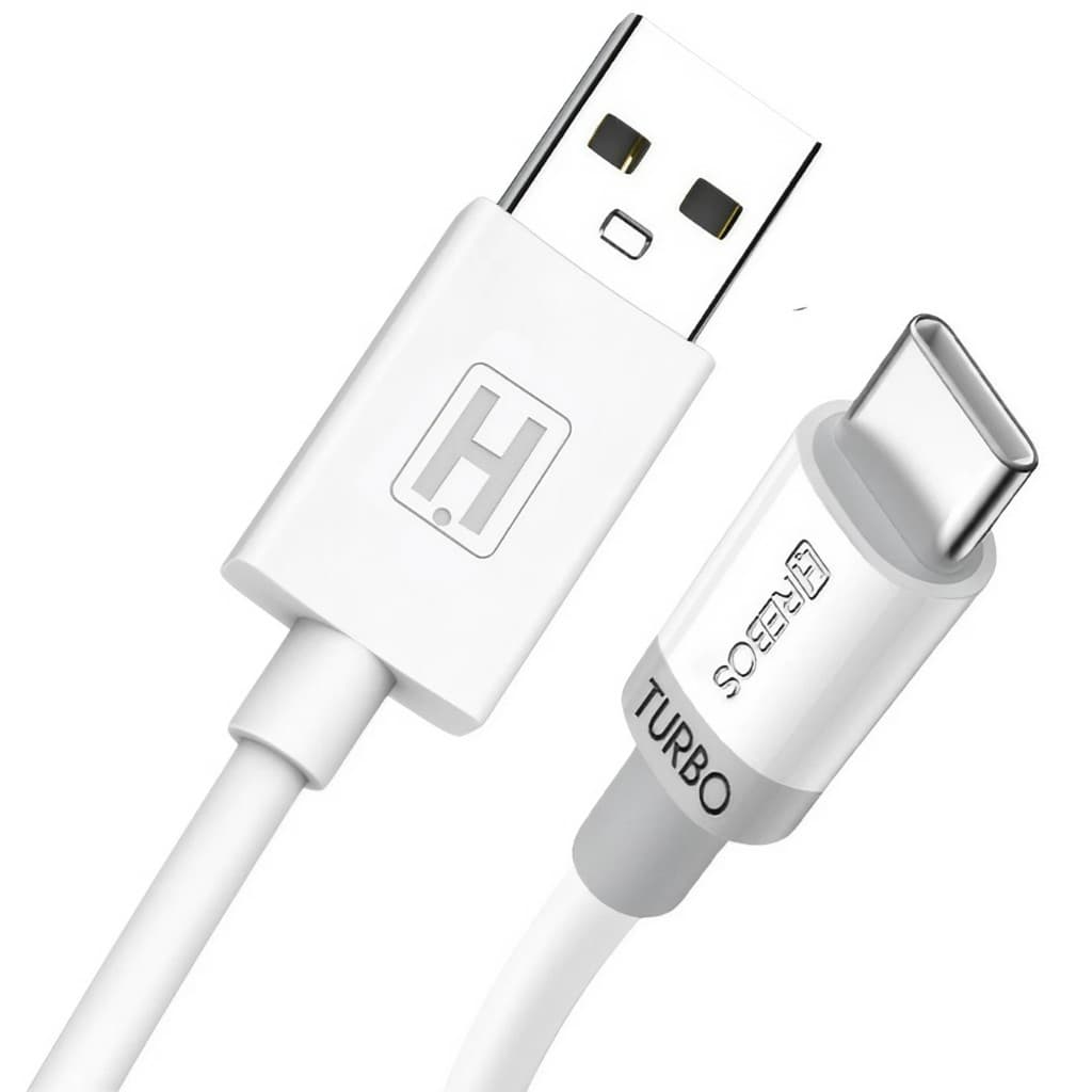 Cabo Usb Carregador Celular Smartphone Turbo 4.0 USB C Tipo C Type C 2 Metros Longo Cumprido Grande Reforçado Resistente Original