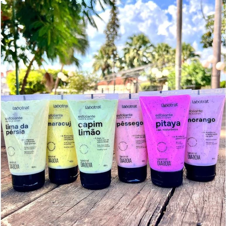 Esfoliante Dia a dia Skin Care Corpo e Rosto Labotrat - 150g