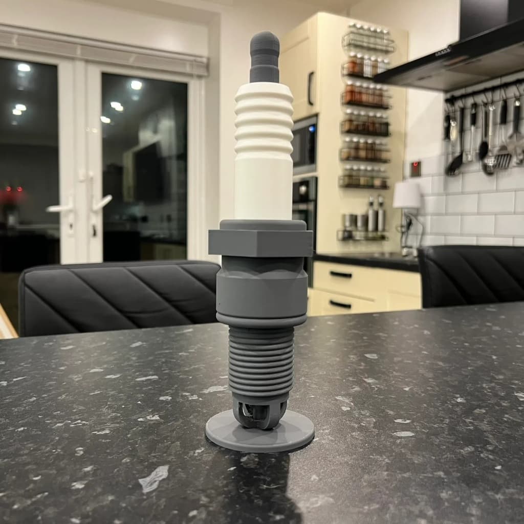 Luminária automobilistica de vela de motor carro e moto decoração