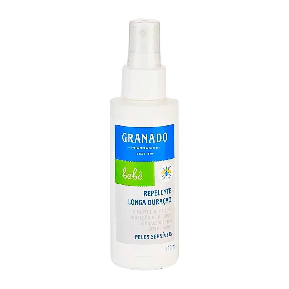 Repelente de Insetos Granado Bebê Com Icaridina Contra Dengue 110ml