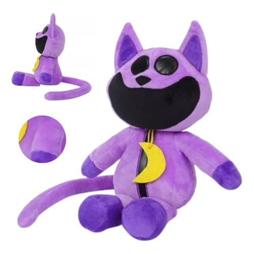 Pelúcia Gato Roxo Catnap Poppy Boneco Playtime 3 Gamer Jogo Lançamento