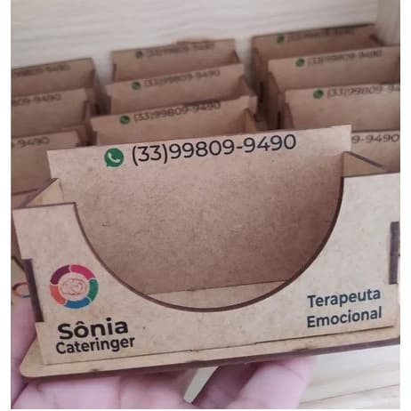 Porta Cartão de Visita Personalizado