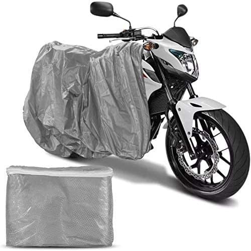 CAPA DE COBRIR MOTO FORRO PARCIAL