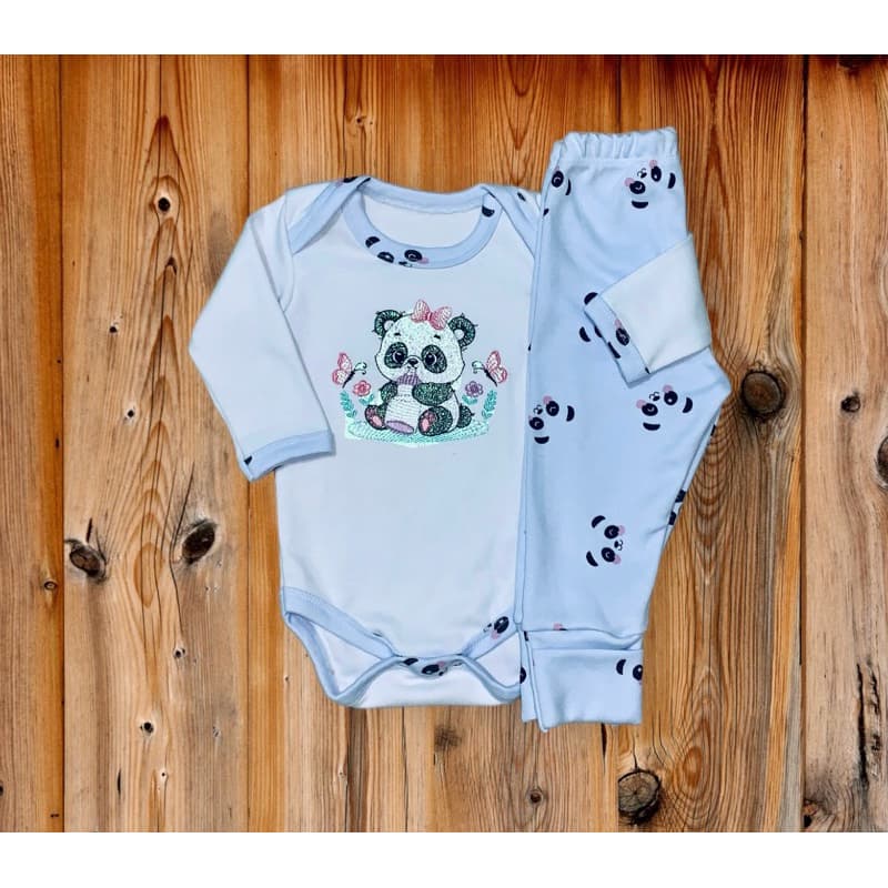 conjunto body bebê