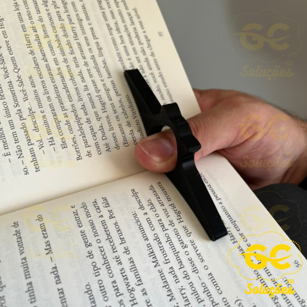 Apoio Suporte para Segurar Livro - Leitura Separador de Páginas