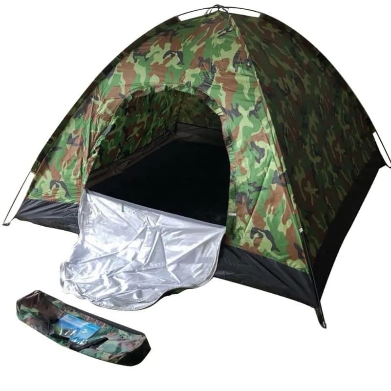 Barraca Camping Camuflada Militar - Melhor Preço