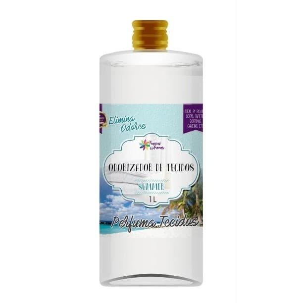 Refil 1 Litro Odorizador de Tecido Summer Tropical Aromas