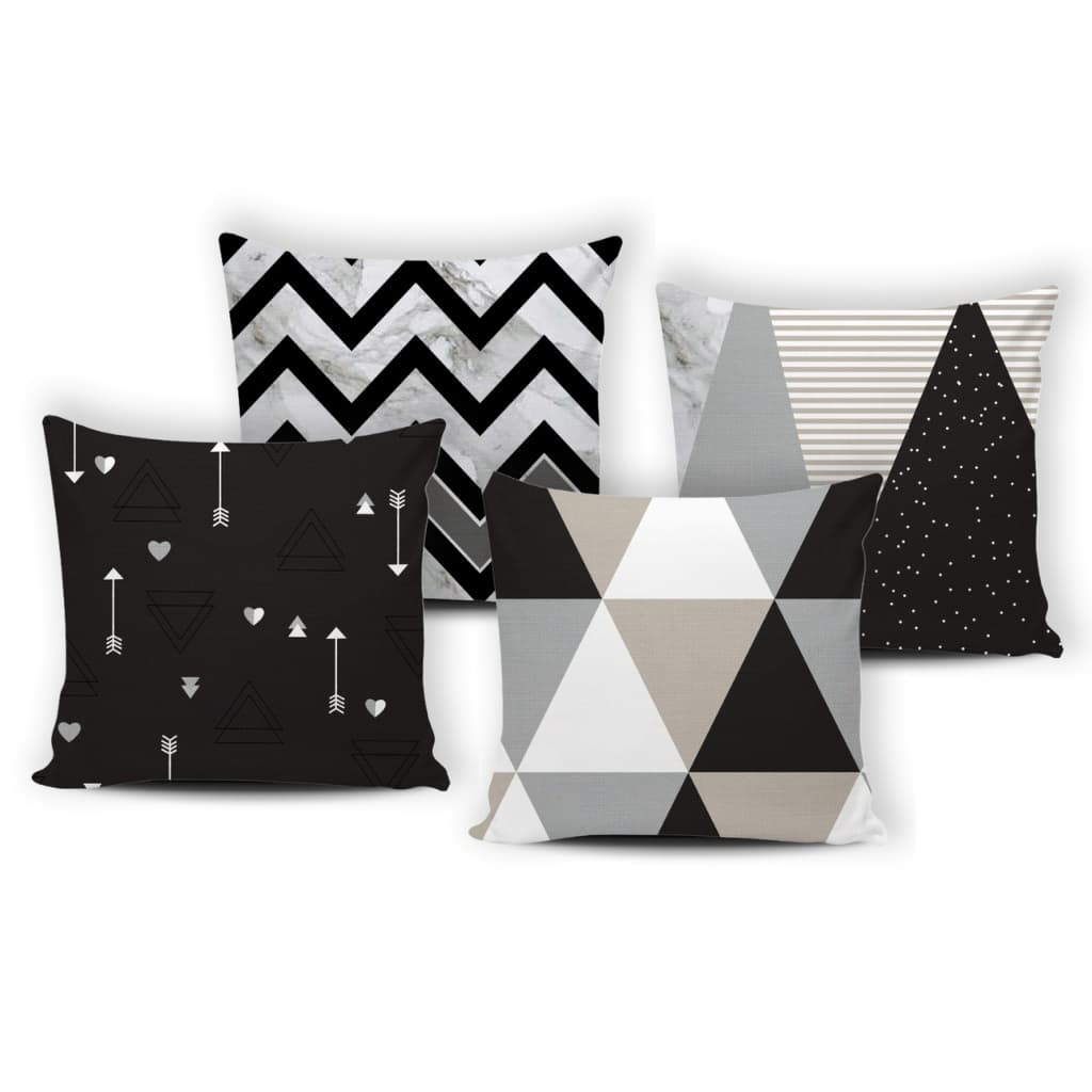 Kit 04 Capas de Almofada Decorativas Modern Pictury - 036