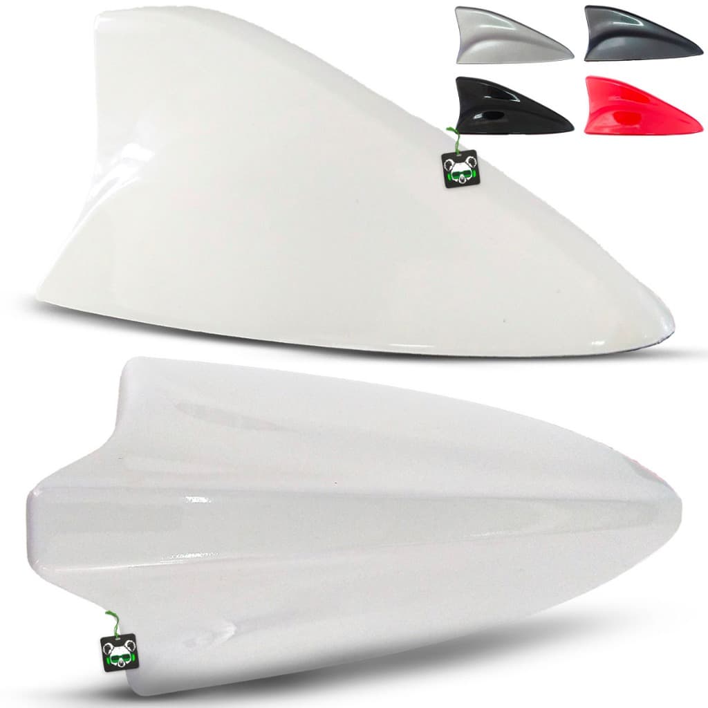 Antena Tubarao Shark Barbatana Universal FM/AM Externa Carro Enfeite Automotivo
