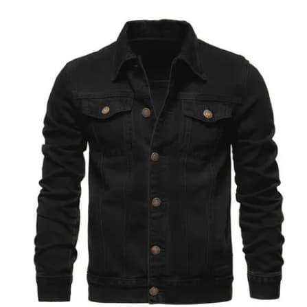 Jaqueta Jeans Masculina Slim estilosa confortável em botões sarja e jeans de qualidade promoção
