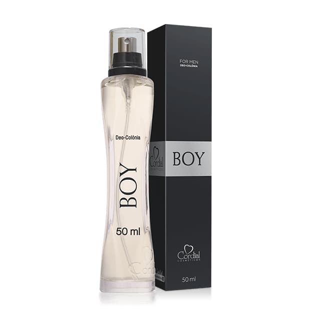 Perfume Masculino Boy Cordial Cosméticos Deo- Colonia For Men Ótima Fixação