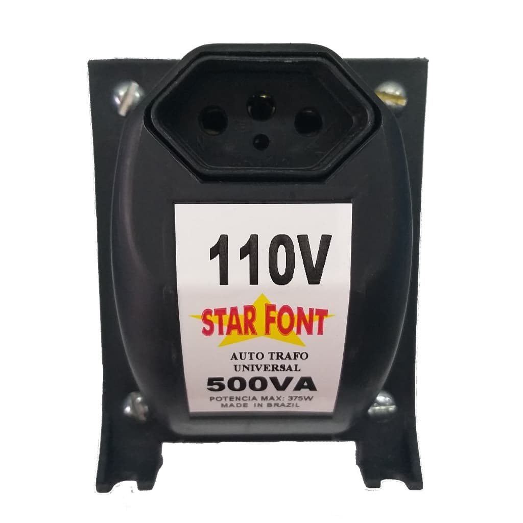 Auto Transformador Inversor 375w 500VA de 110V Para 220V ou 220V Para 110V