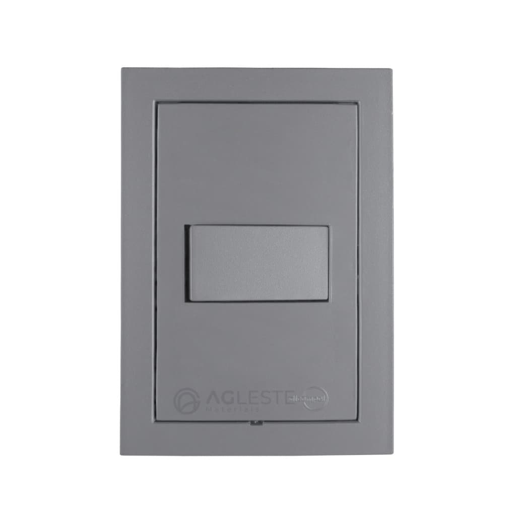 CJ INTERRUPTOR PARALELO 4X2 - EKRON CINZA FOSCO