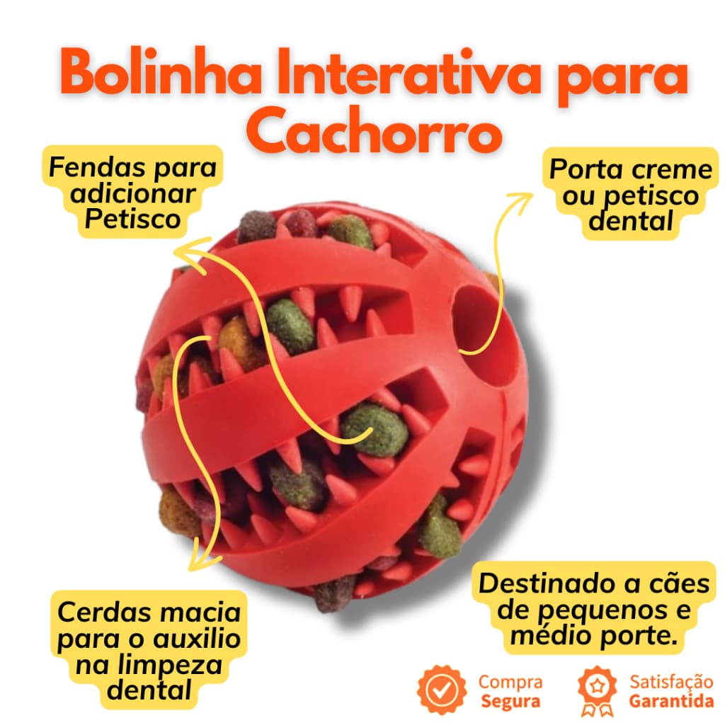 Bolinha pra Cachorro - Bolinha Pet - Bola Interativa para Cachorro -  Pet Ball - Bola Pet