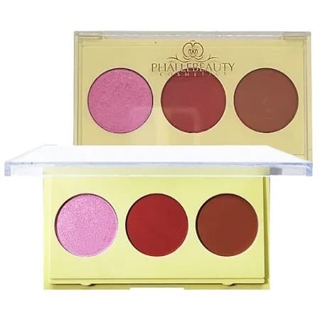 Paleta Trio Contorno, Blush e Iluminador: Realce sua Beleza Natural!