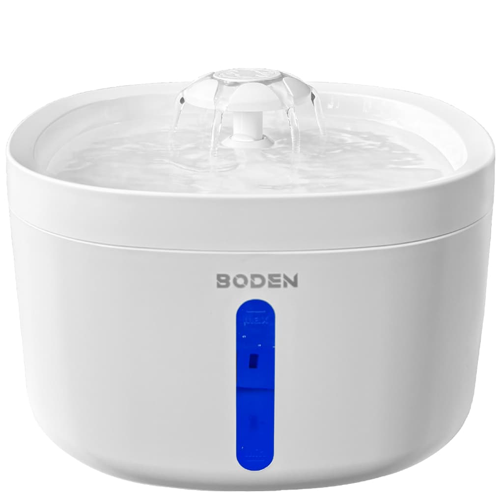 Bebedouro Fonte de Água com Filtro para Gato e Cachorro Portátil Inteligente Automático 2,6L Boden