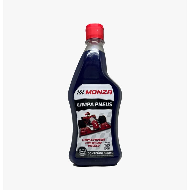 Limpa Pneu Monza Pretinho para Pneus Pérola 500ML