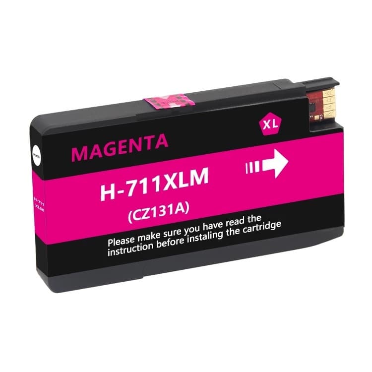 Cartucho Compatível HP 711 M Magenta CZ132A p/ Plotter T120 T130 T520 T530 30ml
