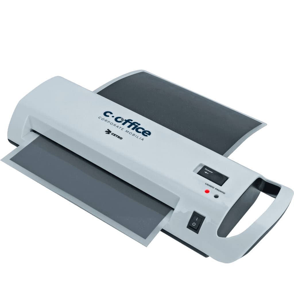 Plastificadora de Papel Profissional COLM 220 A4 - Até 100 Micras, Aquecimento Rápido e Duplo Rolo - 200W 110V