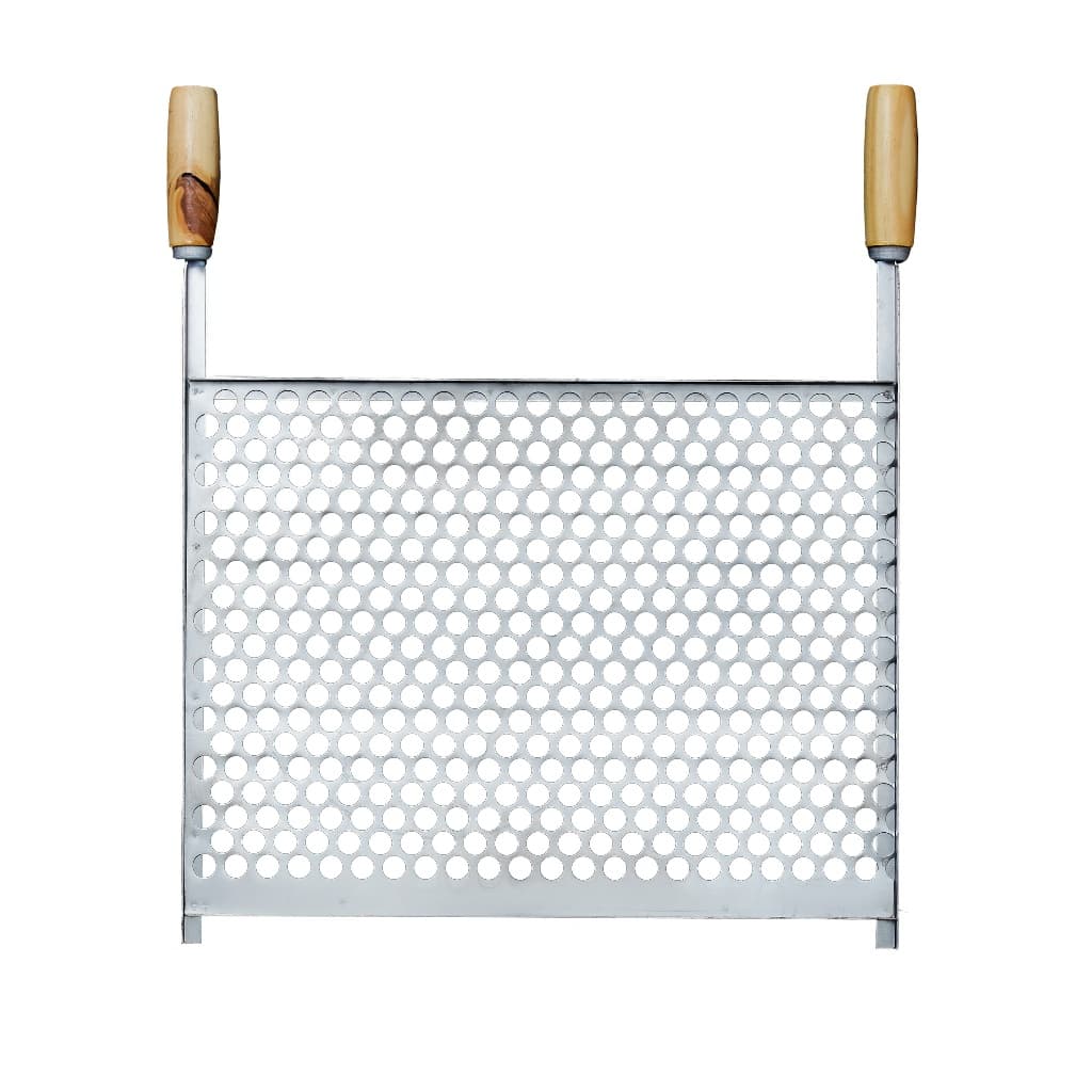 Grelha De Churrasqueira 50x40cm Em Aço Carbono Galvanizado
