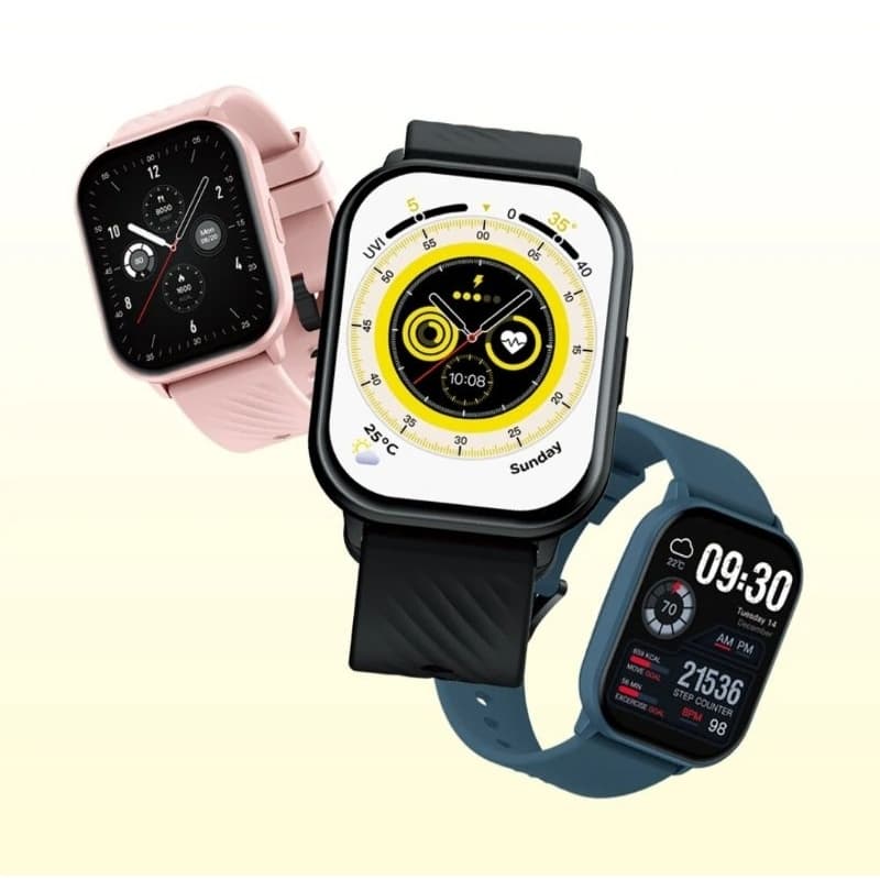 Smartwatch Zeblaze Gts 3 Ultra-big 2.03'Tela HD 24H Monitor De Saúde 100 + Modos Esportivos 200 + Faces
