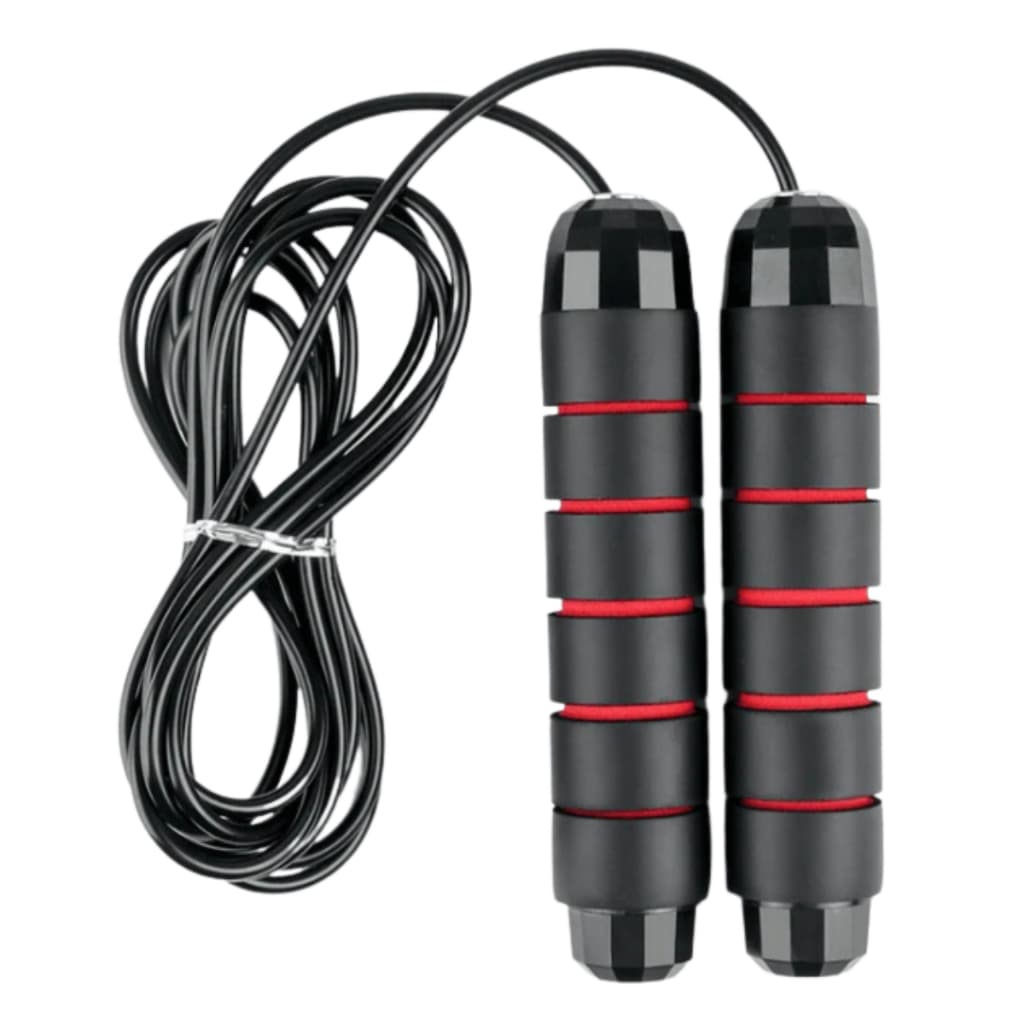 Corda De Pular Cross Speed Rope Cross Fit Ajustavel Pegada Anatomica Emborrachada Profissional