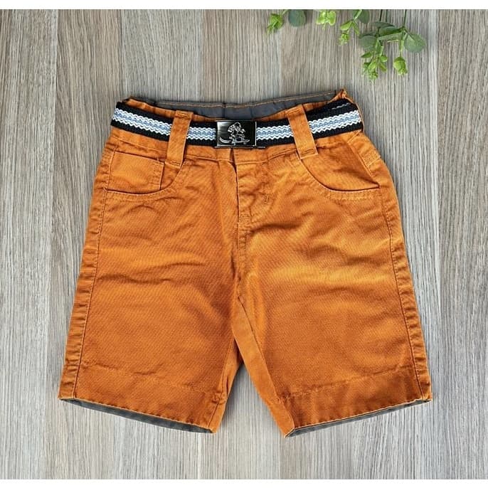 Bermuda masculina Infantil Short Marsala