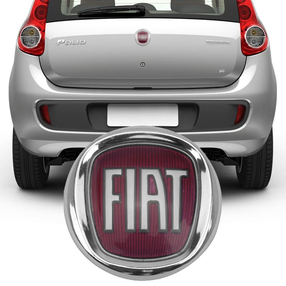 Emblema Fiat do Porta Malas Novo Palio G5 2012 a 2016