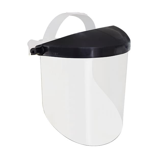 Protetor Facial Epi Face Shield Hospitalar Roçadeira Lixadeira Odontológico Resistente Ajuste Simples Plastcor