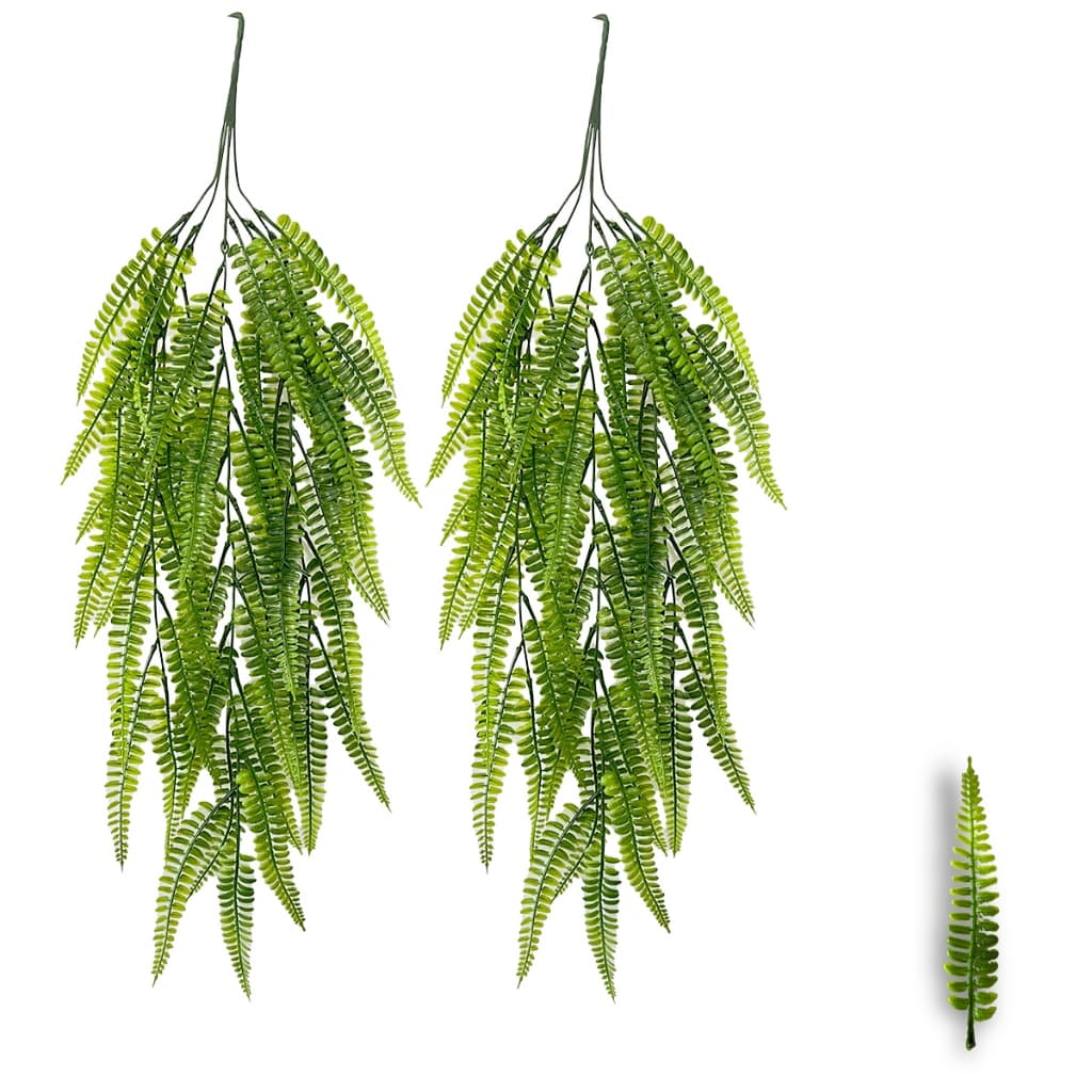 Kit 2 Pendentes De Samambaia Artificial Jardim Vertical