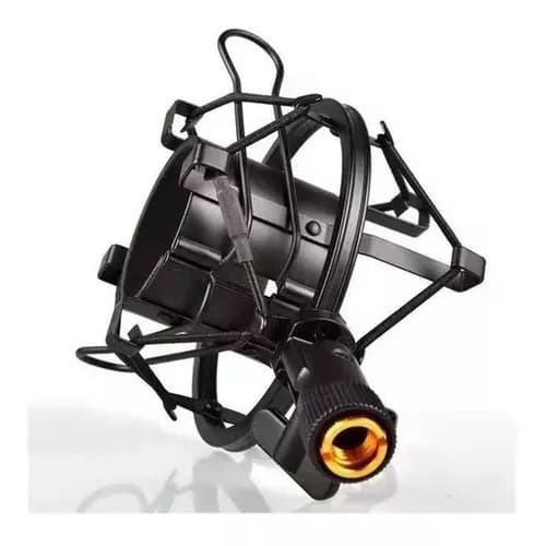 Suporte De Metal Aranha Shock Mount P/ Microfone Condensador