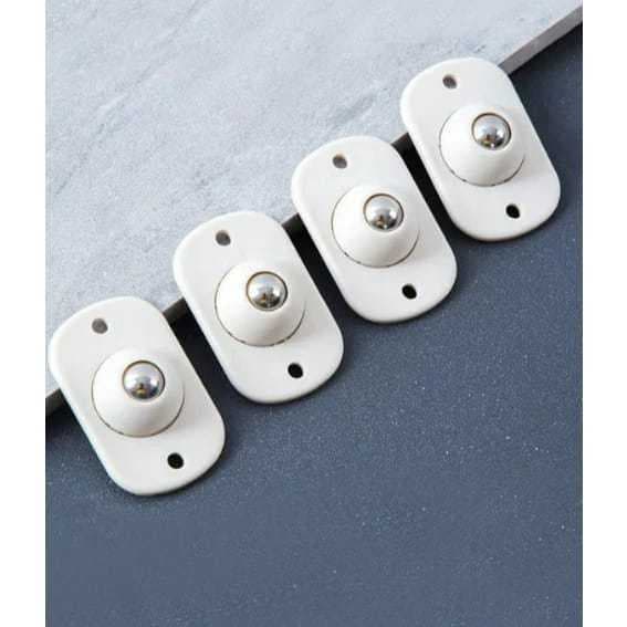 KIT 4 Rodinhas Adesivas Esf é ricas Deslizantes Para Mover Moveis  KL-034