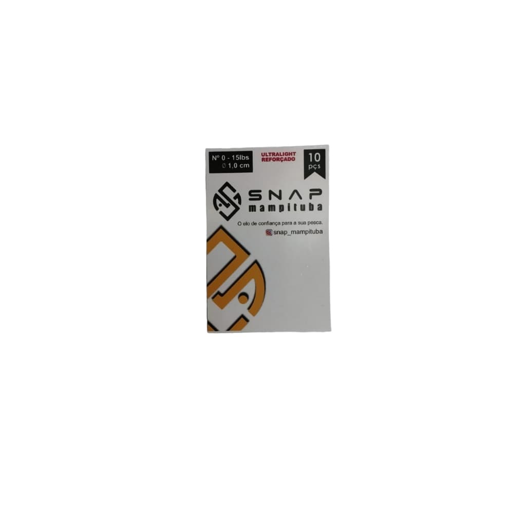 Snap Mampituba Nº0 - 15lbs - 1cm - fio 0,60mm -Ultralight Reforçado