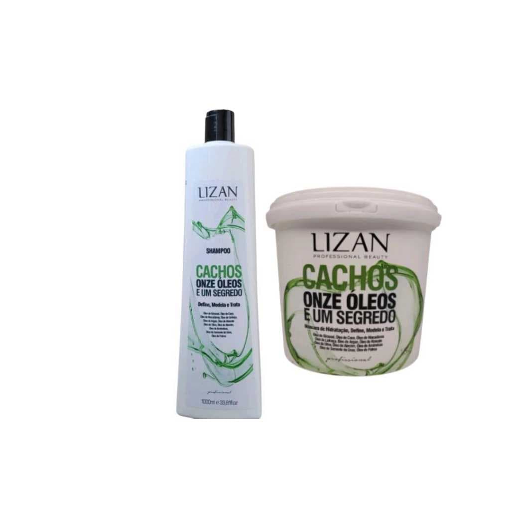 KIT ONZE OLEO SHAMPOO CACHOS ONZE OLEO E UM SEGREDO100ML+1MASCARA CACHOS ONZE OLEO UM SEGREDO1,5G