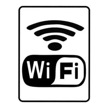 Placas WI FI - Sinalização - Casa, Apartamento ou Estabelecimento Comercial - Envio Imediato - WIFI - Produto Premium - Sinalização.