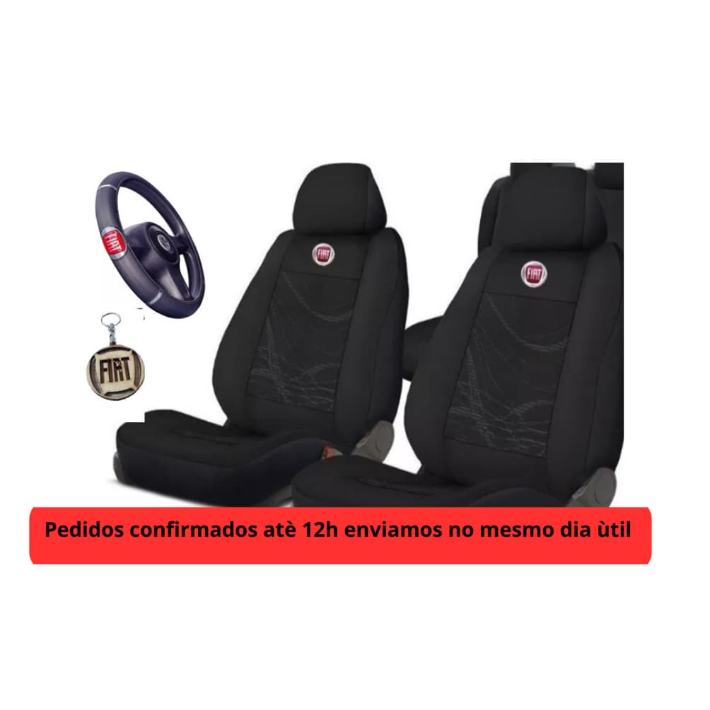 Capa de bancos tecido original respiravel para fiat fiorino pick-up 1988 1998