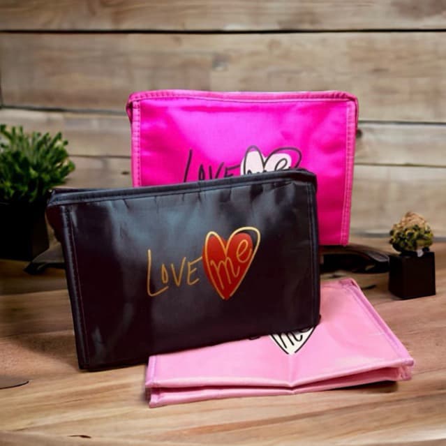 Necessaire Bolsa FemininaOrganizador Mala Viagem Maquiagem E Acessórios