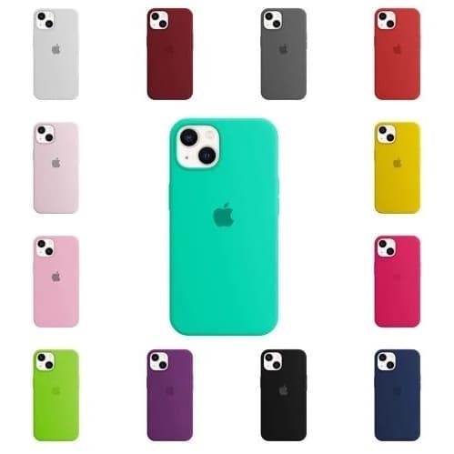 Capa Case Capinha Silicone Iphone 13 e 13 Pro Max Aveludada Celular Ótima Qualidade IPHONE 13 e 13 Pro Max
