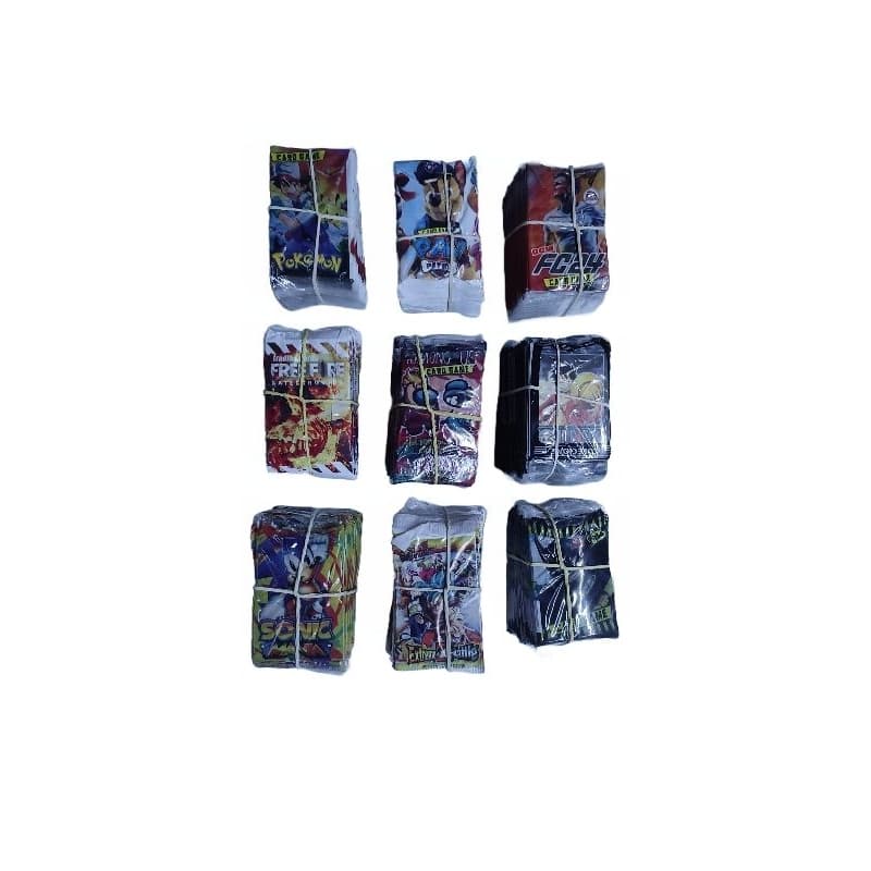 Card Game Cartinha Para Duelar E Bater Bafo Vários Personagens