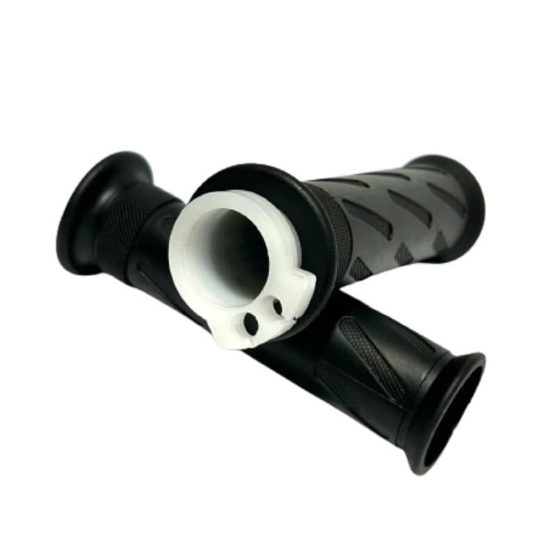 Par Manopla Luva Moto NIPARTE Compatível Honda CG Titan 99 2000 150 Fan 125 Com 01 Roldana