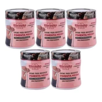 5Und Gel Pimenta Negra 200g Redutor de Medidas