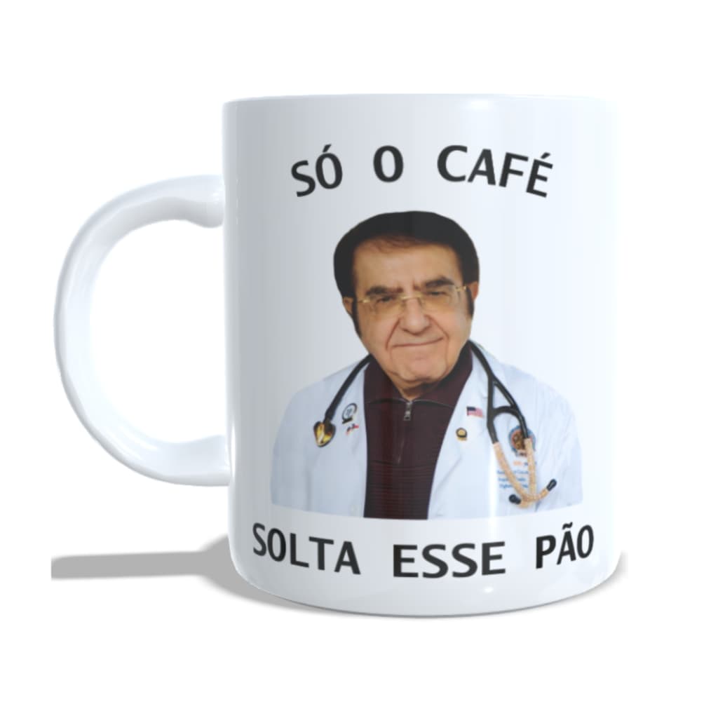 Caneca Meme Kilos Mortais Serie Só O Café Solta Esse Pão